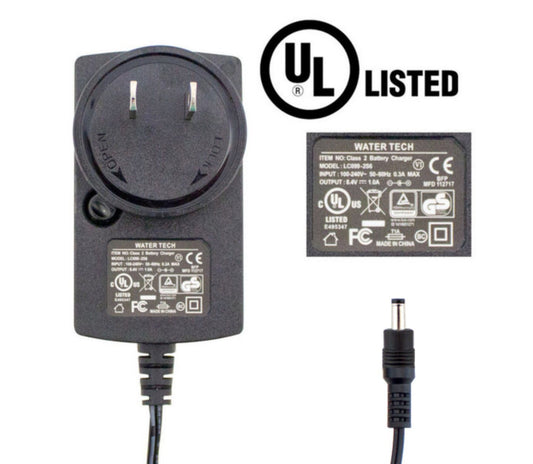 LC099-2S6 -Wall Product Charger for Aqua Broom Sweep XL, Speed Vac Turbo, Eclipse Li, iVac 250 Li, Catfish Li, Catfish Ultra Li, Centennial Li, Hydro 500 and Volt FX-4
