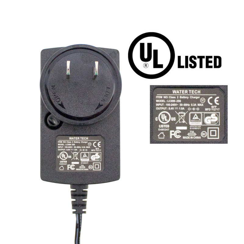 LC099-2S6 -Wall Product Charger for Aqua Broom Sweep XL, Speed Vac Turbo, Eclipse Li, iVac 250 Li, Catfish Li, Catfish Ultra Li, Centennial Li, Hydro 500 and Volt FX-4