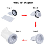 Pool Blaster Microfilter Bags P30X022MF PBW022MF compatible with Pool Blaster Catfish Ultra vacuum cleaner