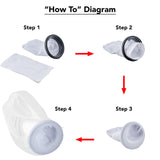 Pool Blaster Microfilter Bags P30X022MF PBW022MF compatible with Pool Blaster Max CG pool vacuum cleaner